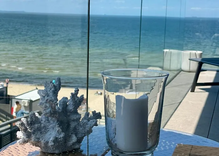 Lägenhet Luksusowy Infinity Chill Baltic Spa, Parking Gratis!