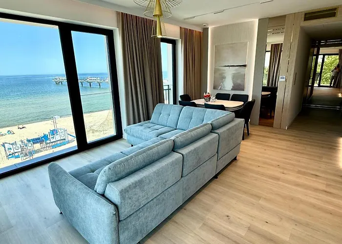 Lägenhet Luksusowy Infinity Chill Baltic Spa, Parking Gratis! Miedzyzdroje